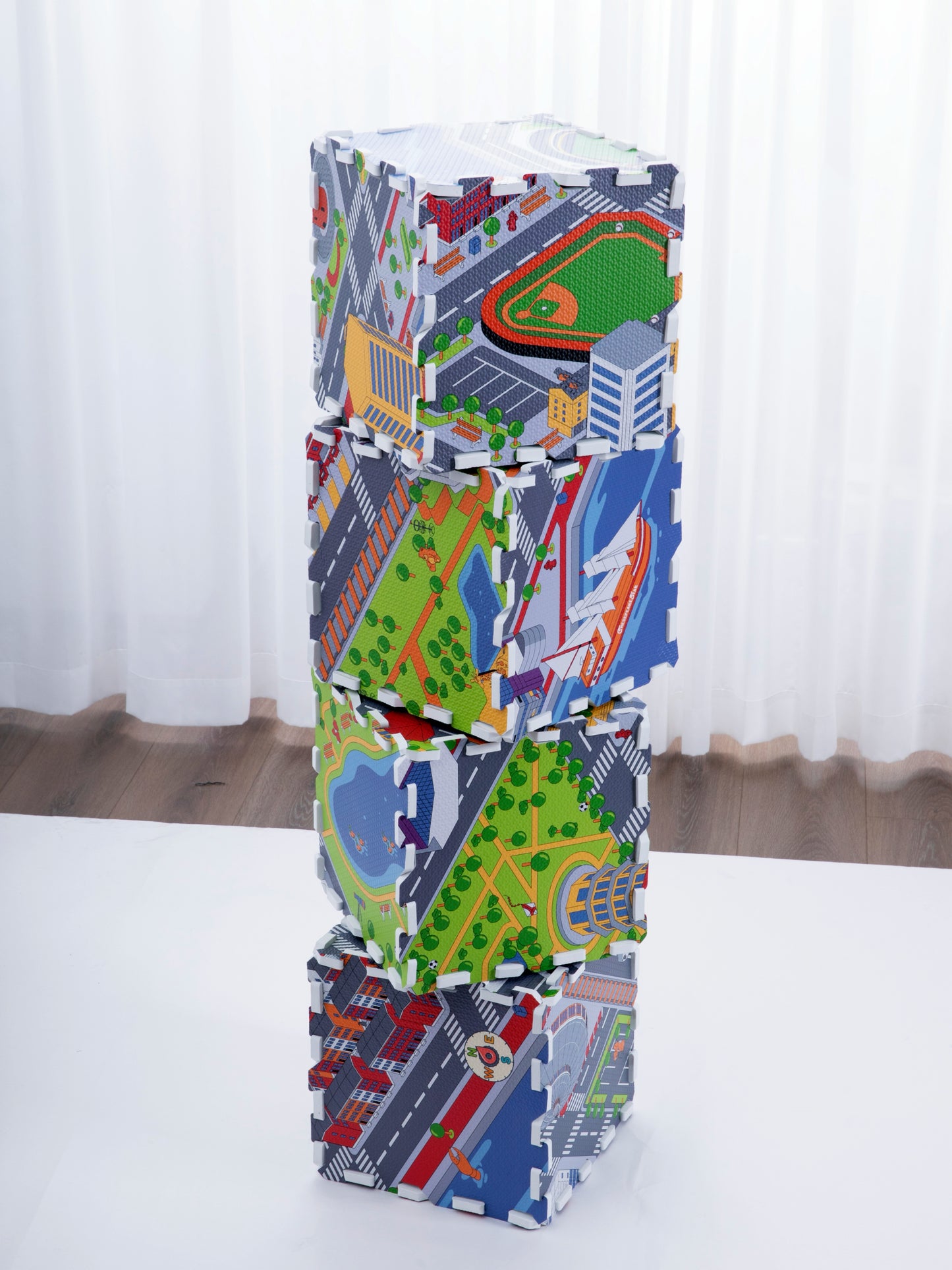 Baltimore Matropolis™ – City Play Mat for Kids (6ft x 4ft)