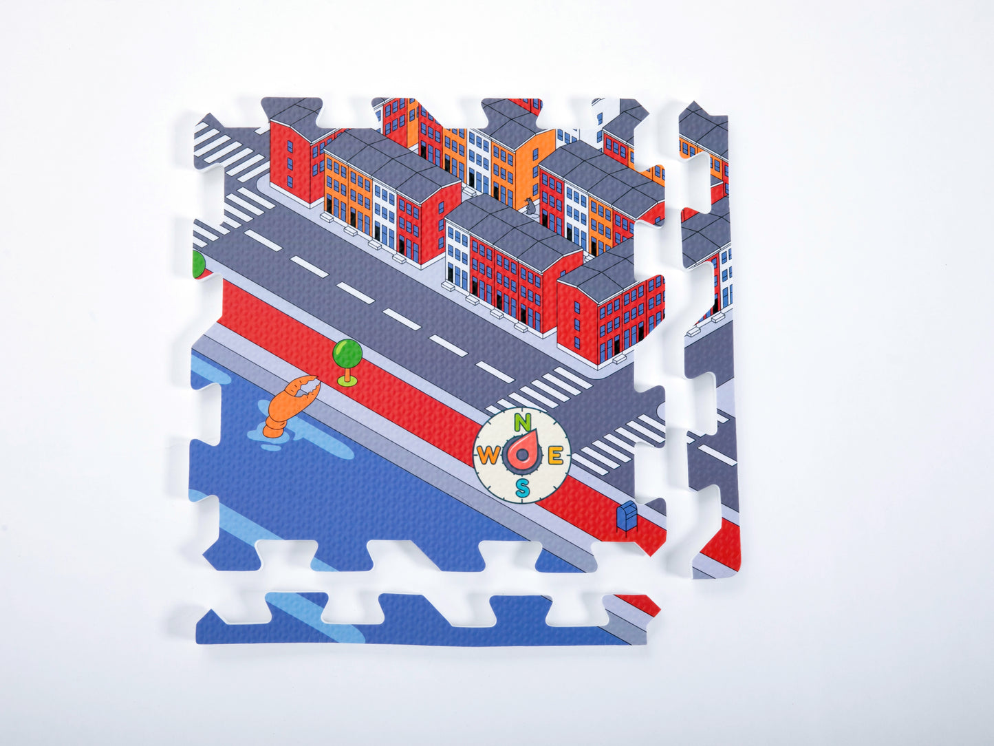 Baltimore Matropolis™ – City Play Mat for Kids (6ft x 4ft)